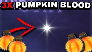 Using 3X PUMPKING BLOOD Potions in the NEW HALLOWEEN BIOME! | Sol's RNG!