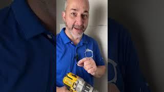 This Tip Makes Installing Drywall Super Easy #shorts