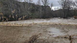 Crecida del Río Henares a su paso por Alcalá