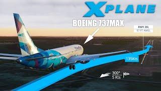 X-Plane 11 - Boeing 737 MAX for the Event in St. Petersburg