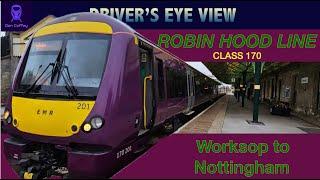 Worksop to Nottingham