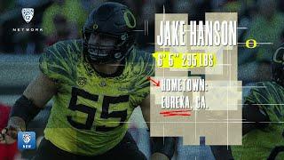 NFL Draft Highlights: Oregon offensive lineman Jake Hanson