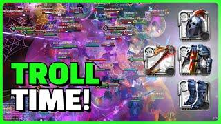 Albion Online ZvZ (West) | Bandit Event with My Troll Build | Not Your Average ZvZ