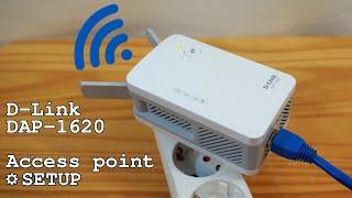 D-Link DAP-1620 Wi-Fi Extender • Access point mode setup