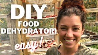 Our DIY Solar FOOD DEHYDRATOR | Homemade Dehydrator