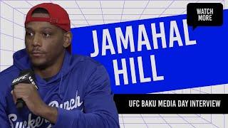 Jamahal Hill full UFC Baku pre-fight media day interview