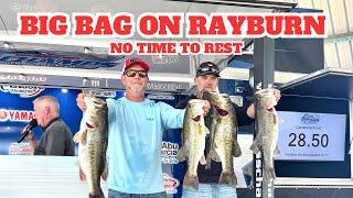 28.50 Pounds in Bass Champs on Sam Rayburn