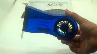 DeelCool XFan5 PCI Slot Fan unboxing and Review