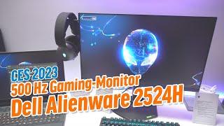 Dell Alienware AW2524H - Gaming-Monitor mit 500 Hz im Hands On Test - Deutsch / German