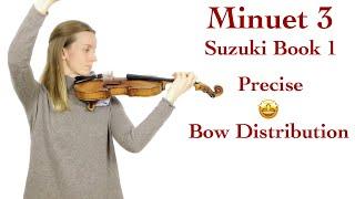 Minuet 3 - Suzuki Book 1- in performance tempo!