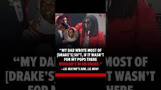 Drake’s Career Was Wayne’s Pen?! Lil Wayne’s Son Makes Bold Claim! #lilwayne #drake #shorts #viral