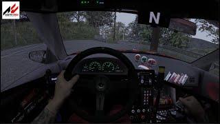 Christmas Drift Touge | Assetto Corsa | Simagic Alpha Mini