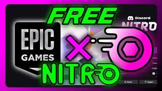 New! FREE! Get 1 Month Discord Nitro in 2 Clicks! | Epic Games x Discord | Discord Limited Tutorials