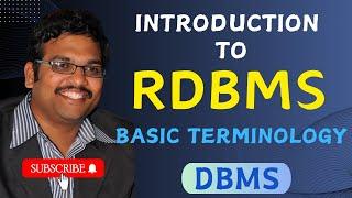 INTRODUCTION TO RDBMS & BASIC TERMINOLOGY OF RDBMS || RELATIONAL DATABASE MANAGEMENT SYSTEM || DBMS