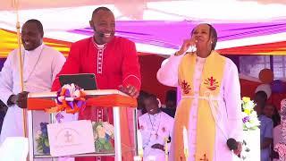 BISHOP BEN AND REV JOY FOR THE FIRST TIME IN PUBLIC  AFTER NEWS SPREADING ONLINE OF BLACK EYE.