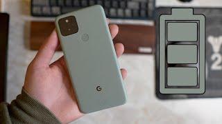 Google Pixel 5 Real World Battery Life Test! Insane Results! BEAST!