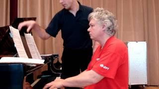 Piano lesson with Zoltan Kocsis - Rachmaninov 2nd piano concerto - Zongoraóra Kocsis Zoltánnal