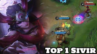 Wild Rift Sivir - Top 1 Sivir Gameplay Rank Season 13