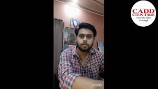 Revit Architecture Online Class Feedback by Student, Training Provided by Cadd Mantra