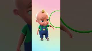 Hula Hoop Challenge with Johny from LooLoo Kids #shorts