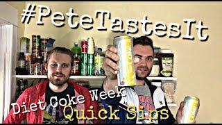 #PeteTastesIt x Kyle Eilerman of FanTheory NEW Diet Coke Flavors - Twisted Mango