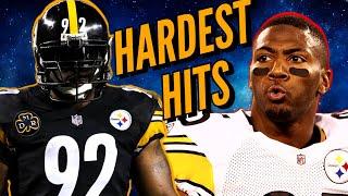 Ryan Clark & James Harrison's HARDEST HITS