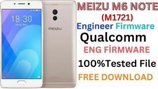 MEIZU M6 NOTE (M1721) ENG FİRMWARE FREE DOWNLOAD SOLUTION VIDEOS