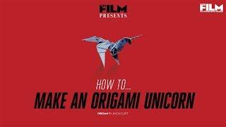 How to make an origami unicorn from Blade Runner