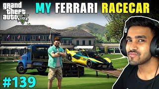 TAKING DELIVERY OF A FERRARI RACECAR | GTA V GAMEPLAY #139