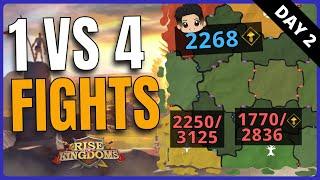 Storms of Stratagems Fight Continue! (1v4 Zone 7 Day 2) Rise of Kingdoms