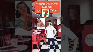 Coca-Cola vintage Themed Store In Taipei City #tourism #travel #taiwan