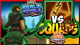 Longbow Lonnieyo VS SQUADS - BIG Headshots | Realm Royale