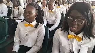 Choirs rehearsal before matrimonial mass @ Torit Centenary