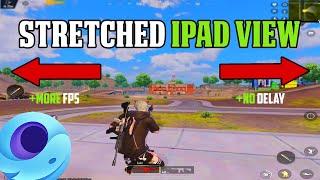 BEST IPAD RESOLUTION FOR STRETCHED VIEW FOR LOW END PC  GAMELOOP IPAD VIEW KEY MAPPING FIX 