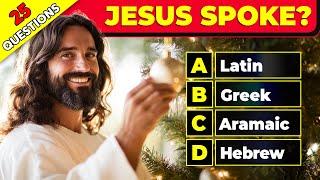 25 Bible Questions About Jesus’ Birth - History and Faith - Test Your Knowledge! - Part 2