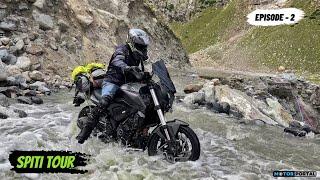 Manali to Spiti Valley ride on DOMINAR 400 | Episode 2