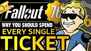 Why You NEED To Spend Every Ticket In Fallout 76