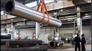 Pipeline Manufacturing and Installation Process. Underground Pipe installation process.