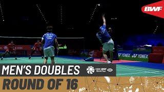 YONEX All England Open 2022 | Ong/Teo (MAS) [8] vs Fikri/Maulana (INA) | Round of 16