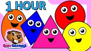 "Colors & Shapes DVD" - 1 Hour, Super Simple Colours, Little Baby Songs, Kids Learn Nursery Rhymes