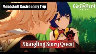 Genshin Impact Xiangling Story Quest - Mondstadt Gastronomy Trip