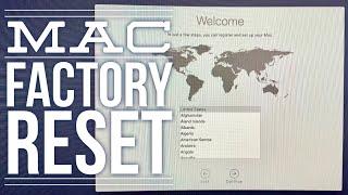 How to reset a Mac to Factory Settings