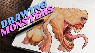 HOW TO Draw MONSTERS!