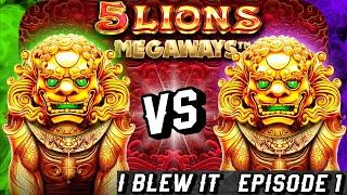 I Blew It Episode 1 (5 Lions Megaways)