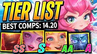 BEST TFT Comps for Patch 14.20B | Teamfight Tactics Guide | Set 12 Ranked Beginners Meta Tier List