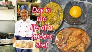 Culinary school day in the life | inside culinary school experience. Chef training vlog.