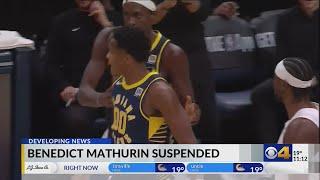 Pacers guard Bennedict Mathurin suspended 1 game