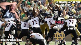 #5 Notre Dame vs. Northern Illinois | 2024 College Football Highlights! Reaction