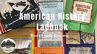 American History Lapbook I and II - BookShark - review