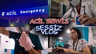 TIP FAKÜLTESİ SESSİZ VLOG | ACİL İNTÖRN DOKTORUNUN GECE MESAİLERİ